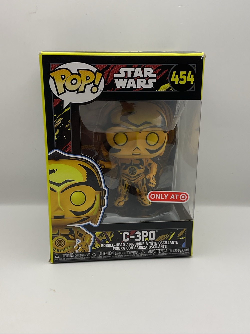 Funko Pop (454) C-3PO Only atโ Target Star Wars Art